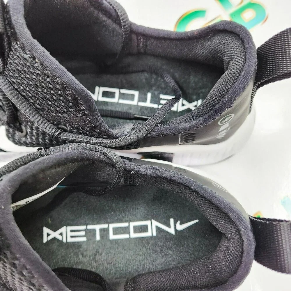 Nike Metcon 3 Men's Black White Running Training Cross fit Sneakers CJ0861 010 - Picture 7 of 7